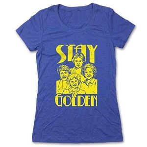 Stay Golden Women's Scoop Neck T-Shirt